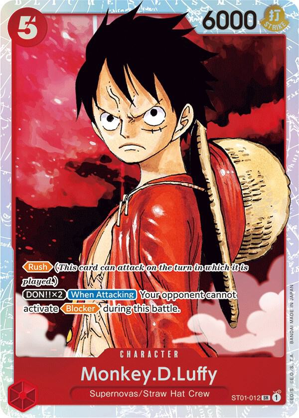 ST01-012 SR Monkey.D.Luffy EN