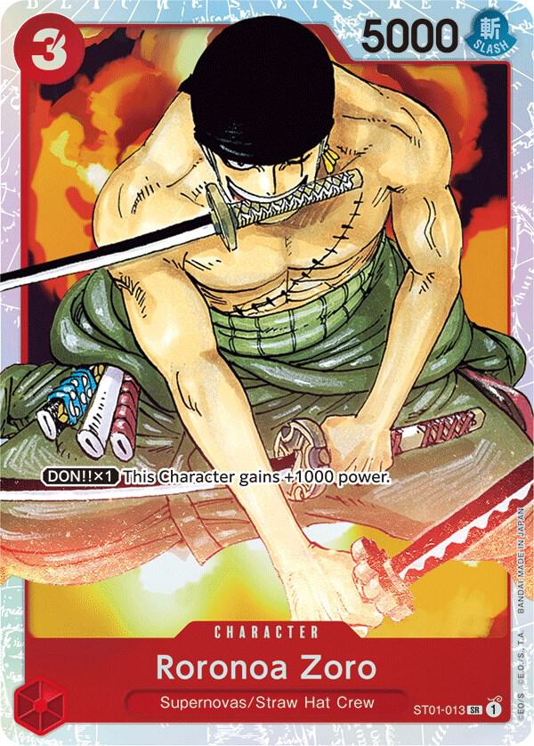 ST01-013 SR Roronoa Zoro EN