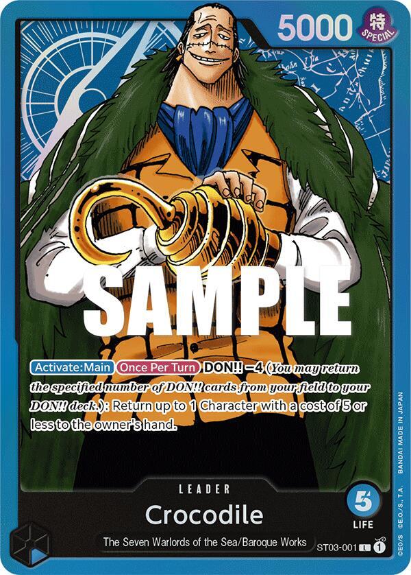 ST03-001 L Crocodile EN