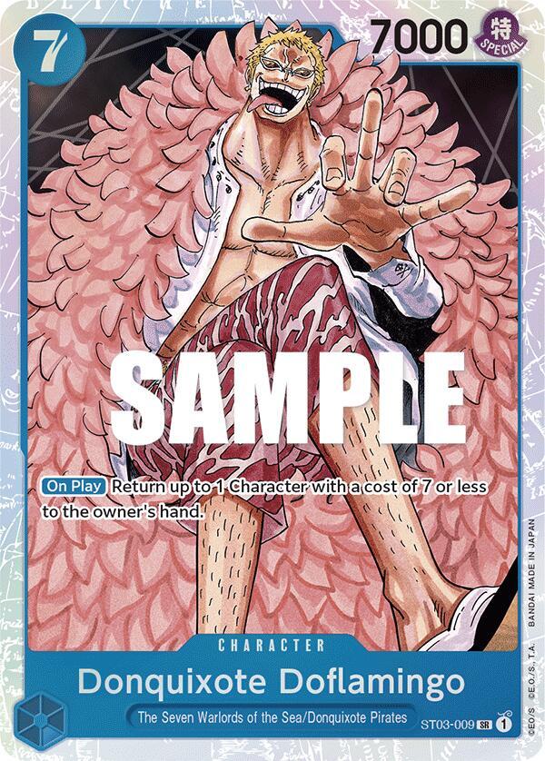 ST03-009 SR Donquixote Doflamingo EN