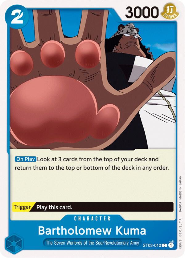 ST03-010 C Bartholomew Kuma EN