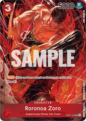 OP01-025 PSR Roronoa Zoro EN