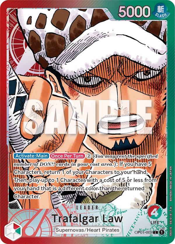 OP01-002 PL Trafalgar Law EN