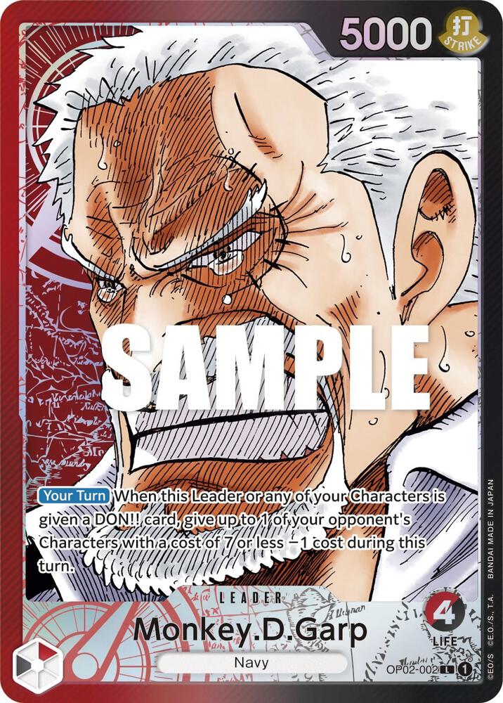 OP02-002 PL Monkey.D.Garp EN