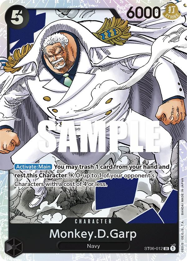ST06-012 SR Monkey.D.Garp EN