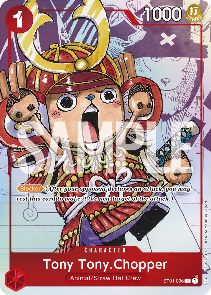 ST01-006 Tony Tony.Chopper (25th Edition) EN