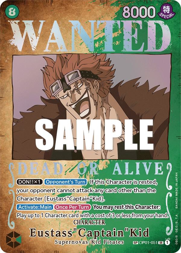 OP01-051 SP Eustass"Captain"Kid EN