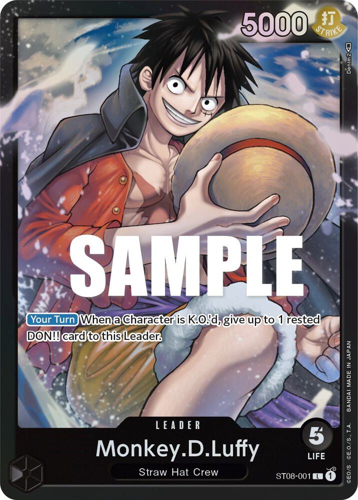 ST08-001 L Monkey.D.Luffy EN