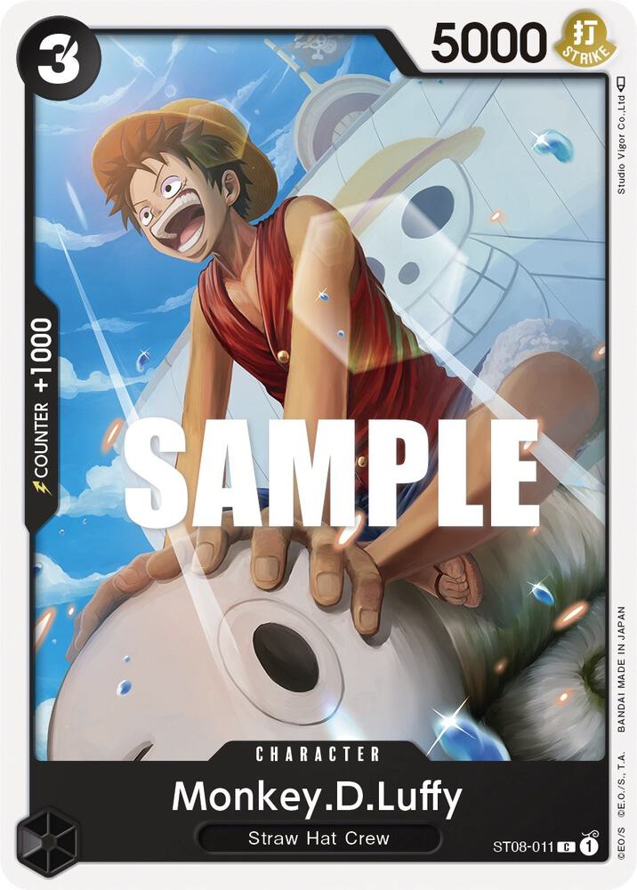 ST08-011 C Monkey.D.Luffy EN