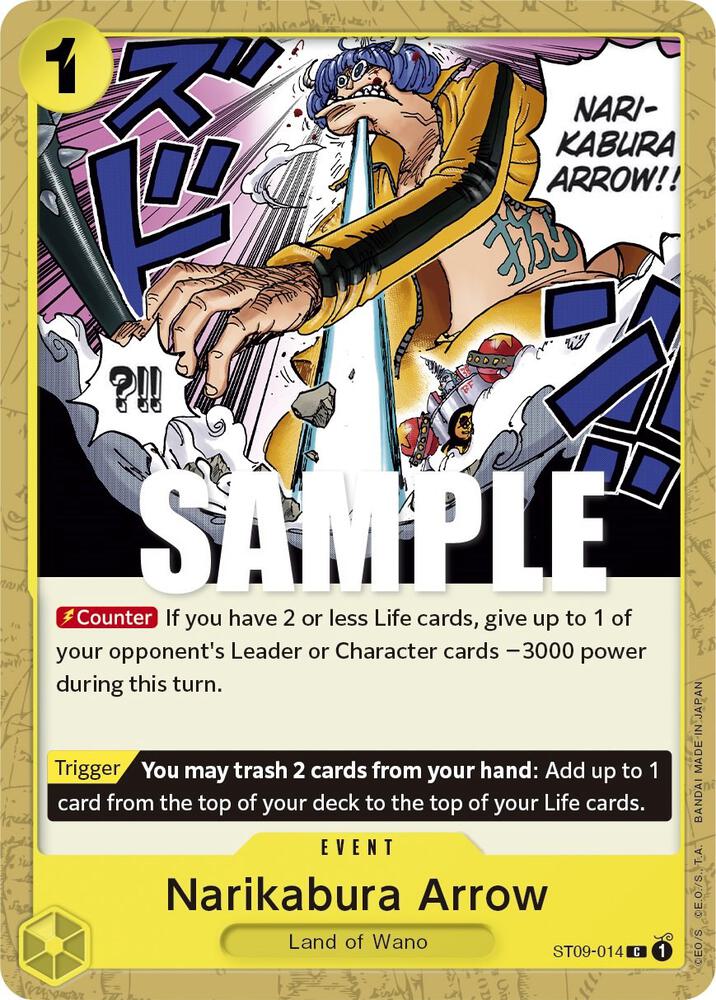ST09-014 C Narikabura Arrow EN