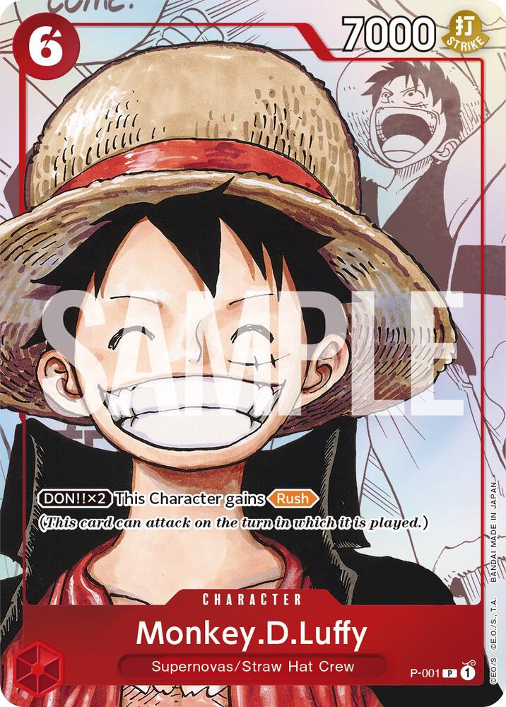 P-001 Monkey.D.Luffy (25th Edition) EN