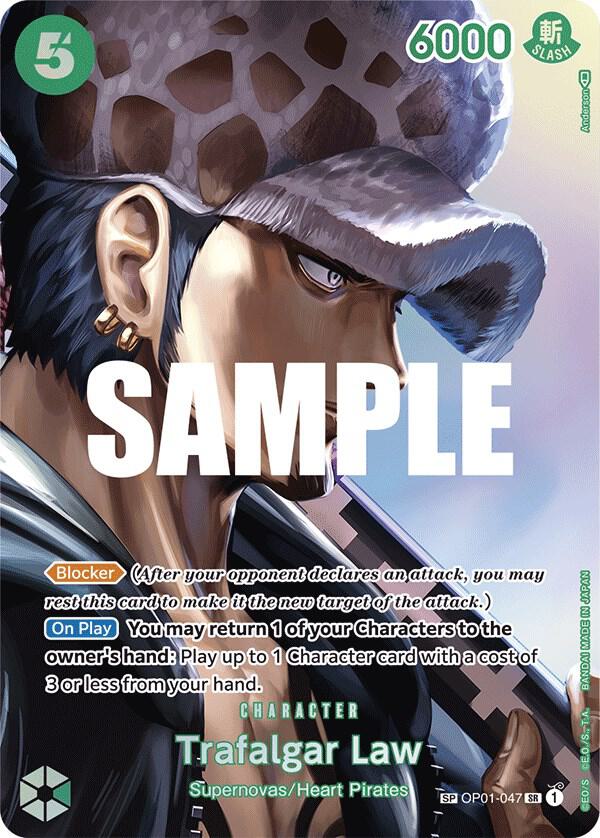 OP01-047 SP Trafalgar Law EN