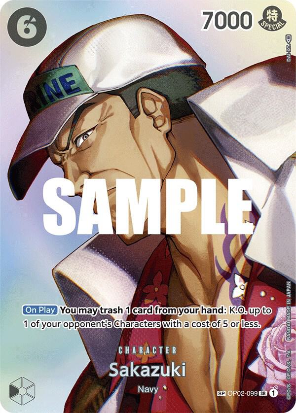 OP02-099 SP Sakazuki EN