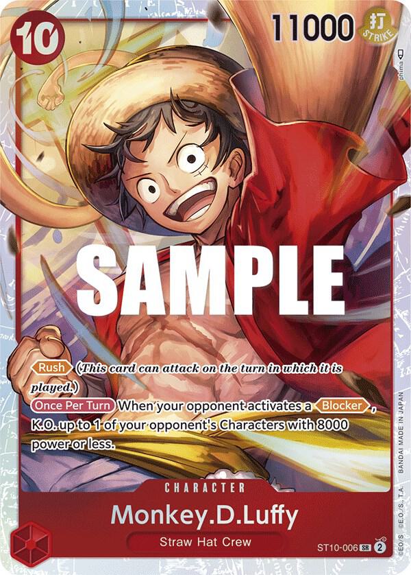 ST10-006 SR Monkey.D.Luffy EN