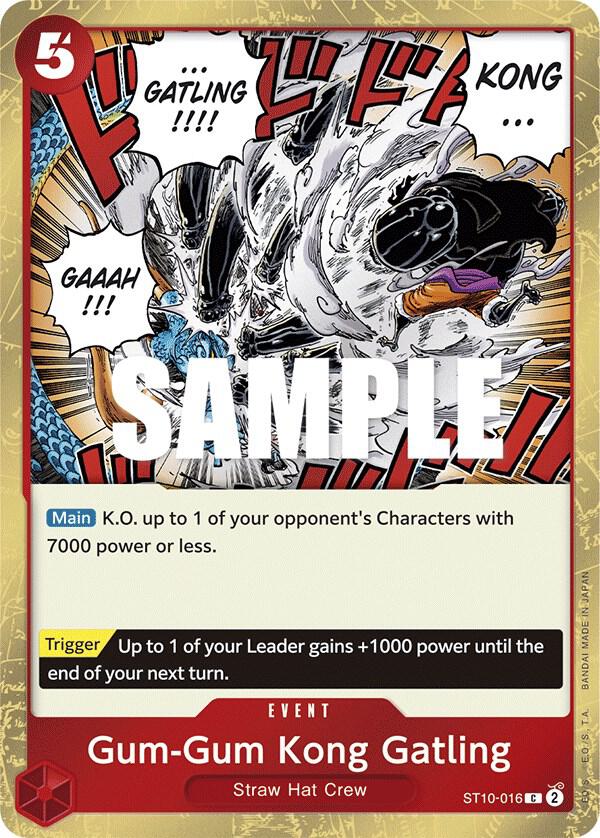 ST10-016 C Gum-Gum Kong Gatling EN