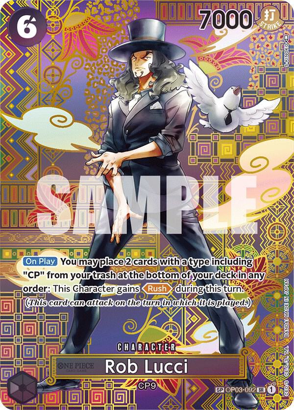 OP03-092 SP Rob Lucci EN