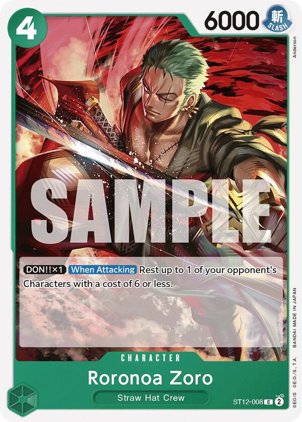 ST12-008 C Roronoa Zoro EN