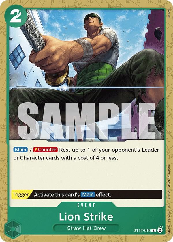 ST12-016 C Lion Strike EN