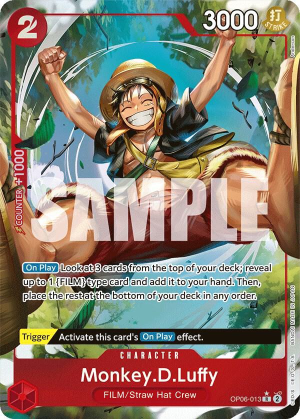 OP06-013 PR Monkey.D.Luffy EN