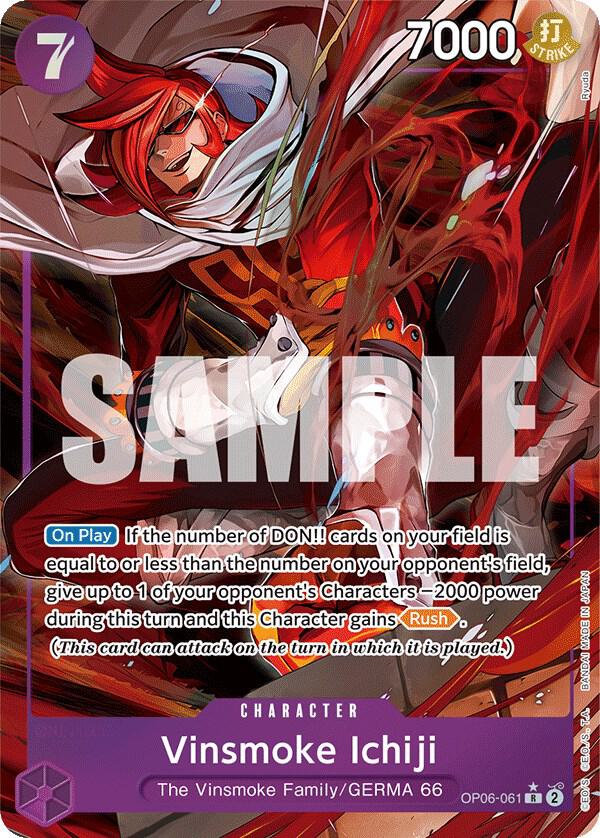 OP06-061 PR Vinsmoke Ichiji EN