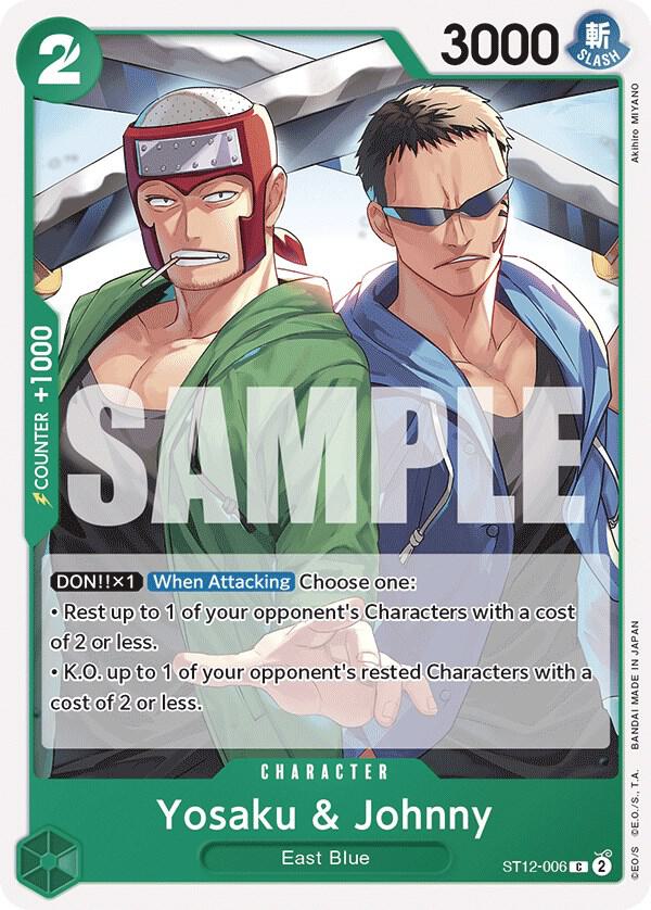 ST12-006 C Yosaku & Johnny EN