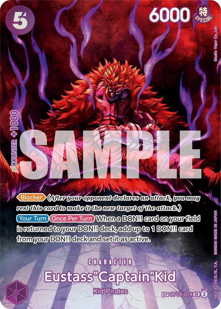 OP05-074 SP Eustass"Captain"Kid EN