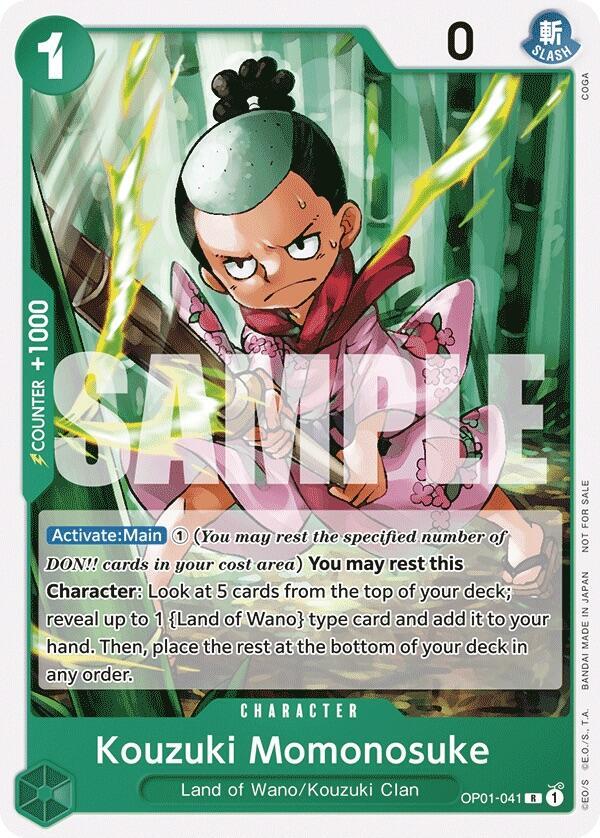OP01-041 Kouzuki Momonosuke (Tournament Pack Vol.7) EN
