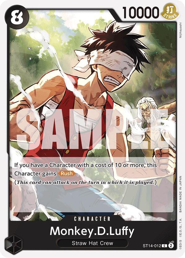 ST14-012 C Monkey.D.Luffy EN