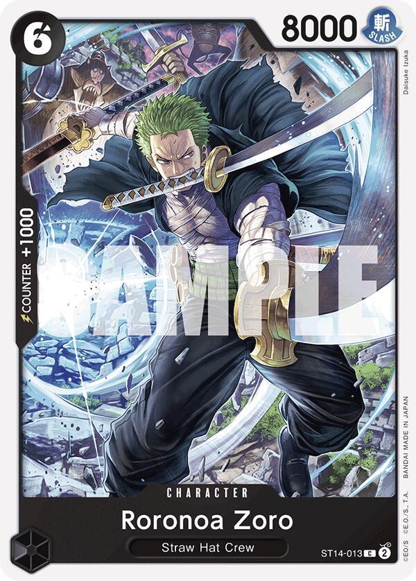 ST14-013 C Roronoa Zoro EN