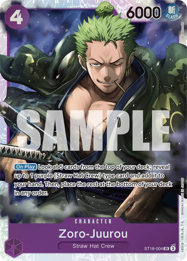 ST18-004 SR Zoro-Juurou EN
