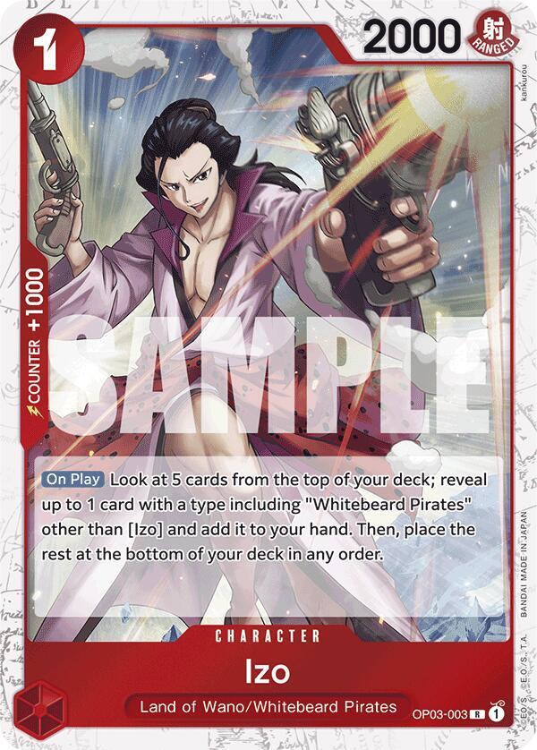 OP03-003 R Izo (Pirate Flag Foil) EN