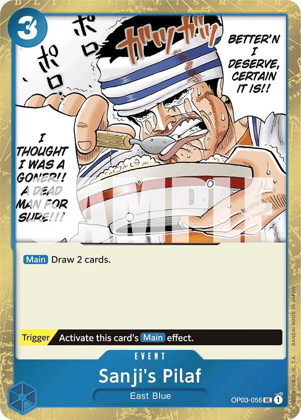 OP03-056 UC Sanji's Pilaf (Pirate Flag Foil) EN