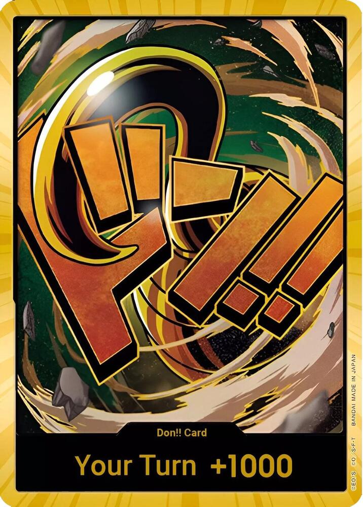DON!! Card (Crocodile) (Gold) EN