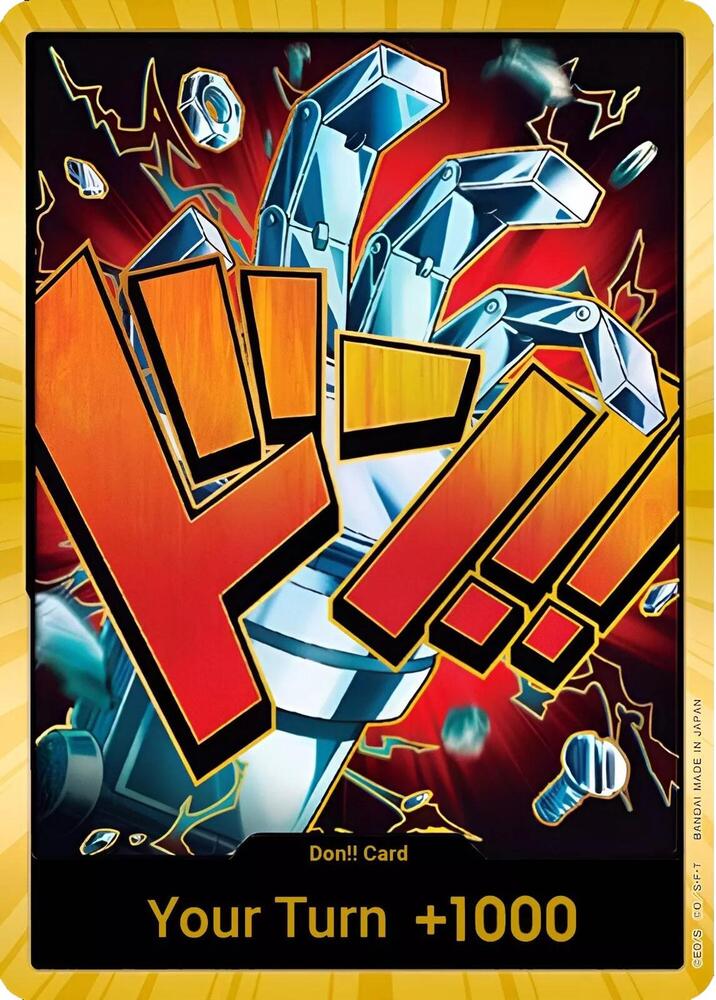 DON!! Card (Eustass"Captain"Kid) (Gold) EN