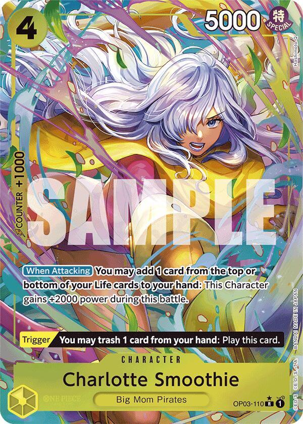 OP03-110 R Charlotte Smoothie (Alternate Art) EN