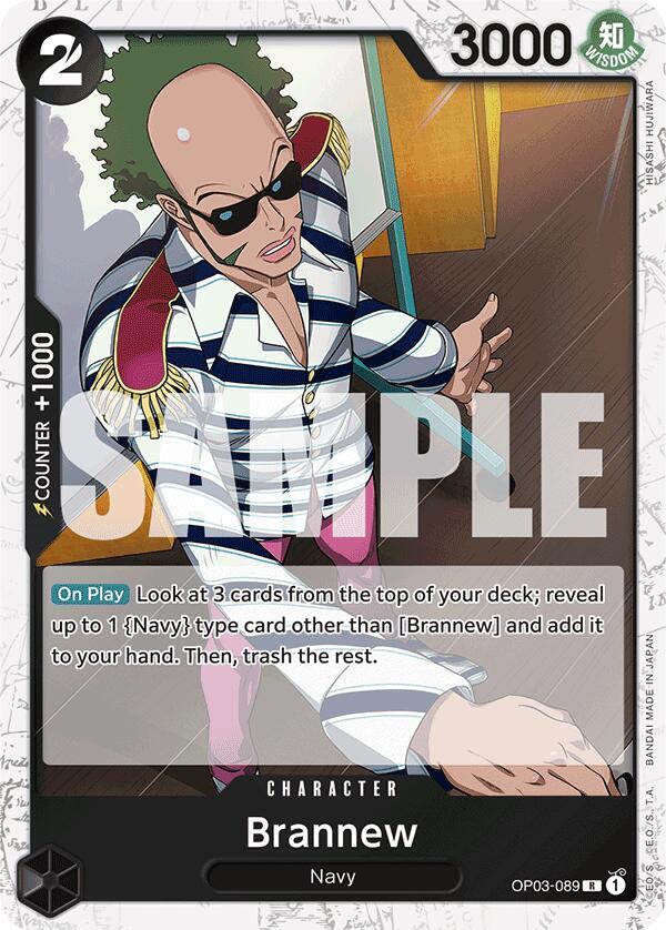 OP03-089 R Brannew (Pirate Flag Foil) EN