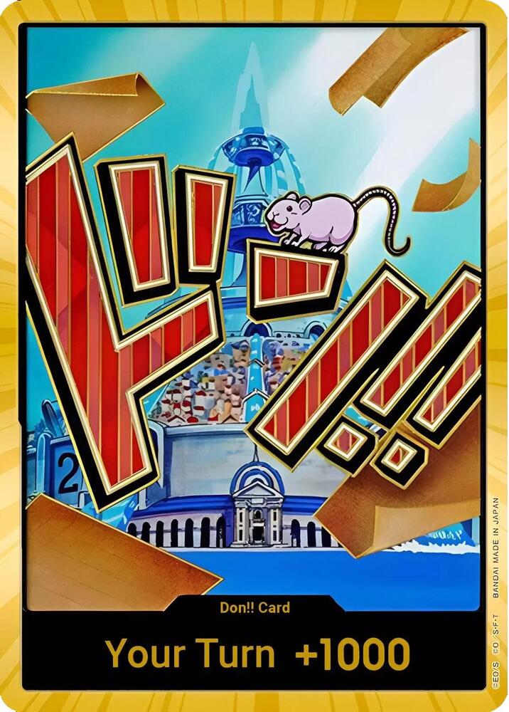 DON!! Card (Iceberg) (Gold) EN