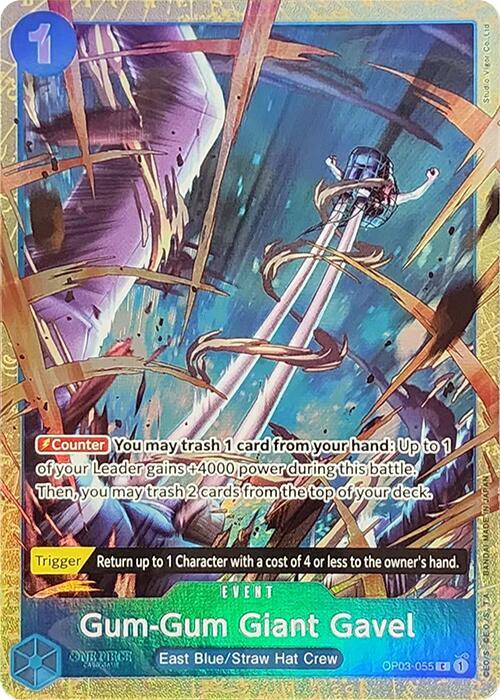 OP03-055 C Gum-Gum Giant Gavel (Best Selection Vol.2) EN