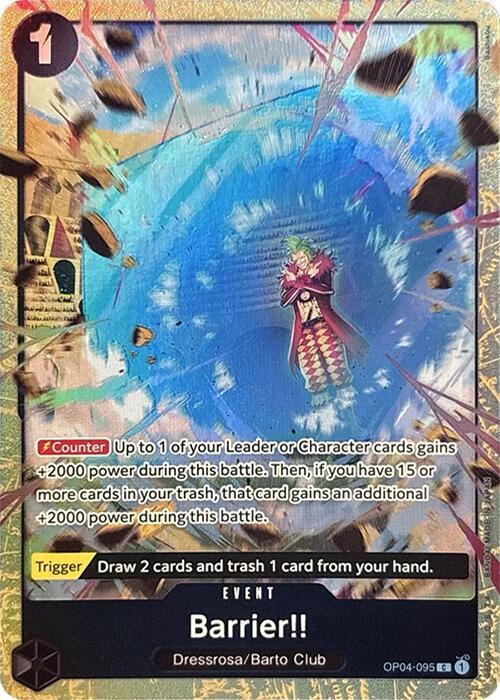 OP04-095 C Barrier!! (Best Selection Vol.2) EN