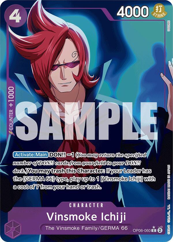 OP06-060 C Vinsmoke Ichiji (Full Art) EN