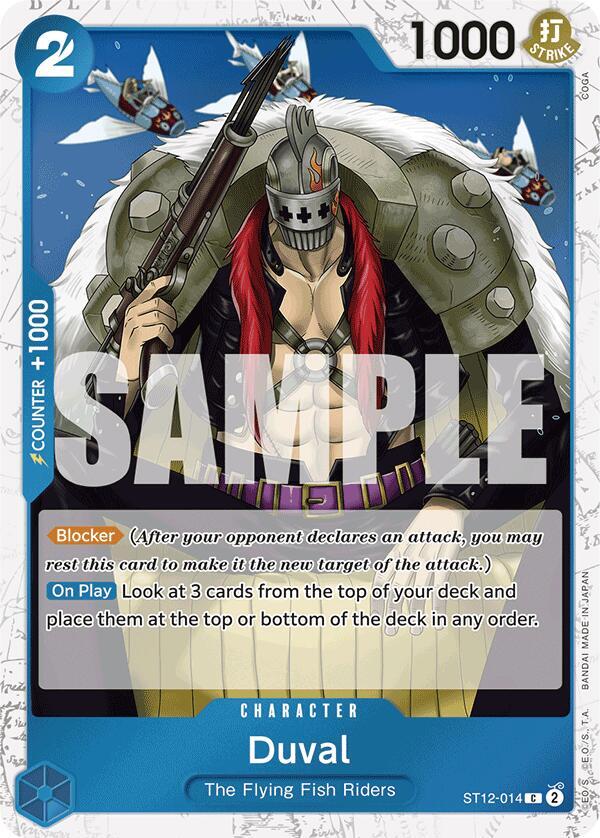 ST12-014 C Duval (Pirate Flag Foil) EN