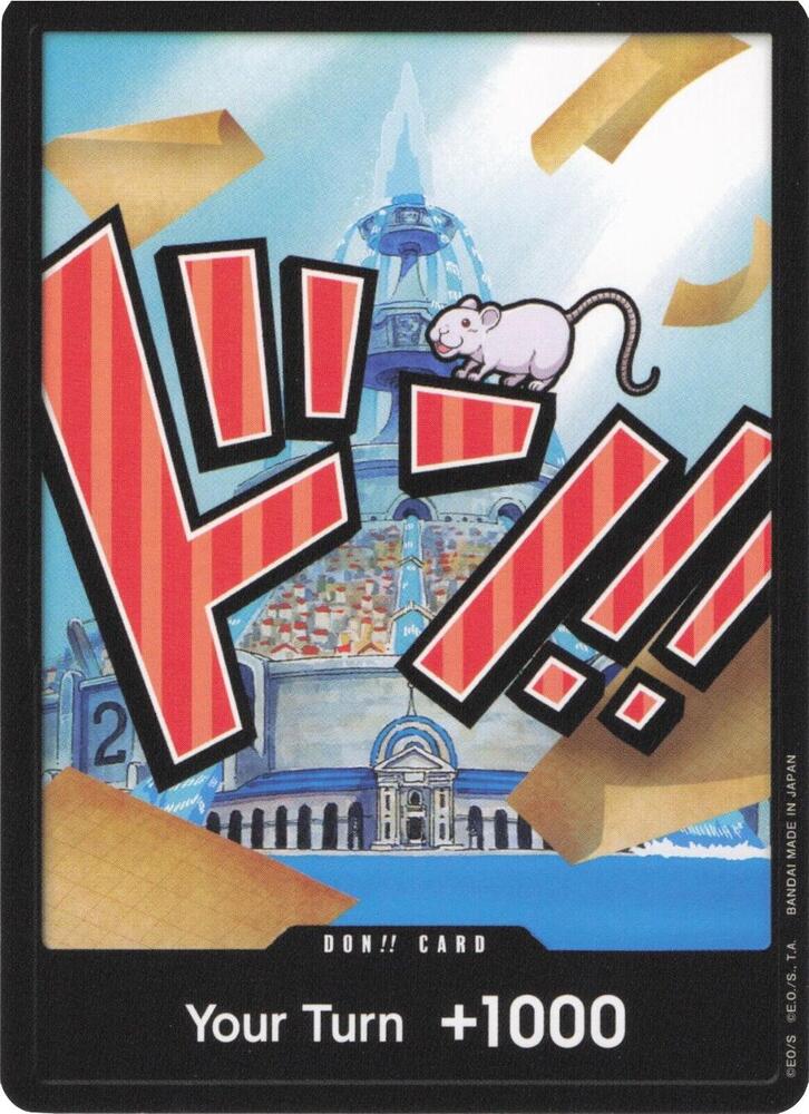 DON!! Card (Iceberg) (Parallel) EN