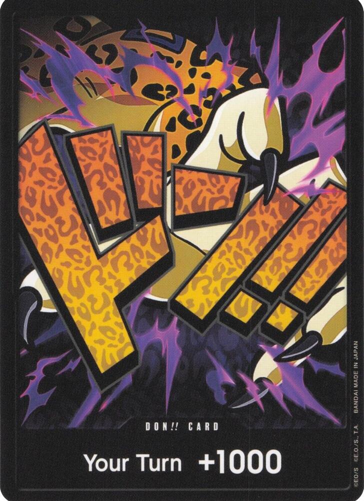 DON!! Card (Rob Lucci) (Parallel) EN