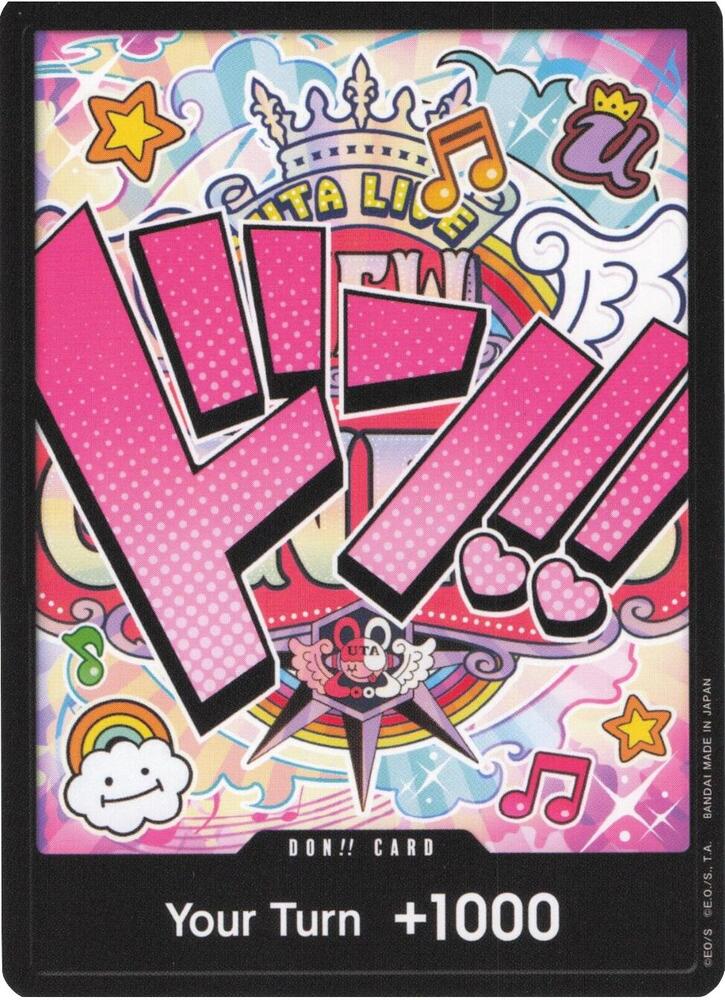 DON!! Card (Uta) (Parallel) EN