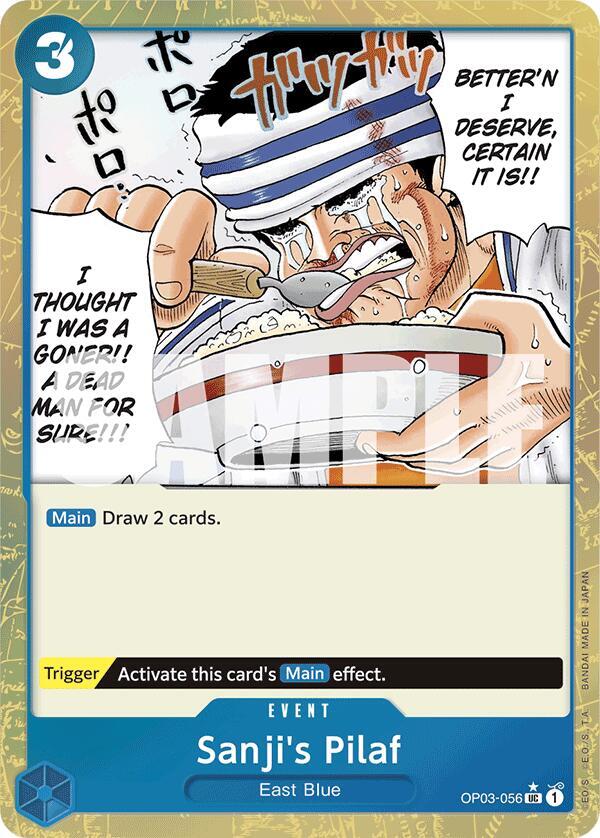 OP03-056 UC Sanji's Pilaf (Textured Foil) EN