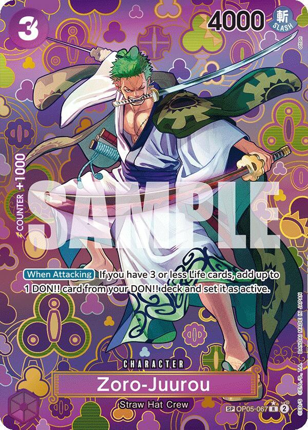 OP05-067 SP Zoro-Juurou EN