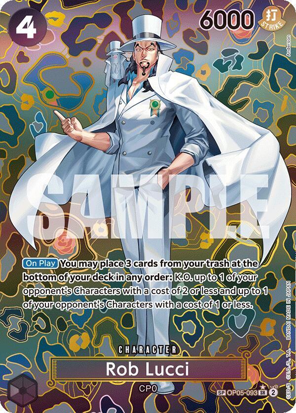 OP05-093 SP Rob Lucci EN
