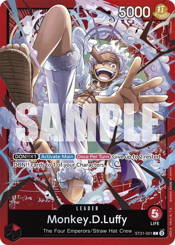 ST21-001 L Monkey D. Luffy EN