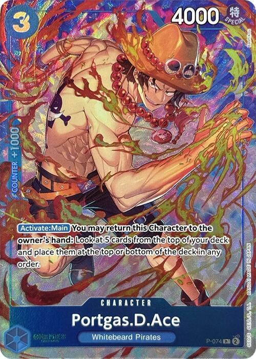 P-074 Portgas.D.Ace (Best Selection Vol.3) EN