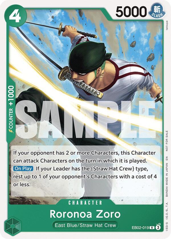 EB02-019 Roronoa Zoro (Tournament Pack 2025 Vol. 3) EN